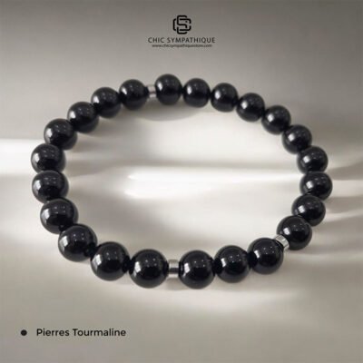 Bracelet Bouclier Noir