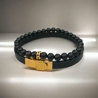 Duo de Bracelets « Nuit Dorée »