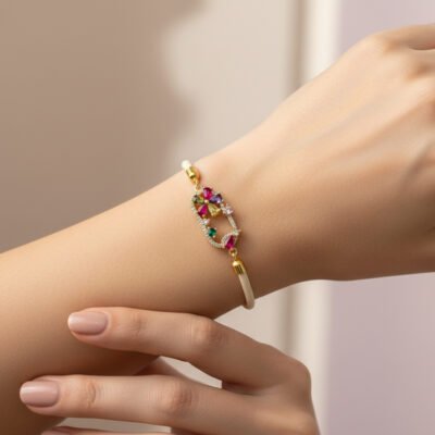 Bracelet Attache Florale