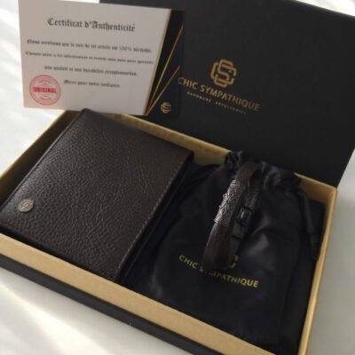 Coffret Élégance Marron & Noir