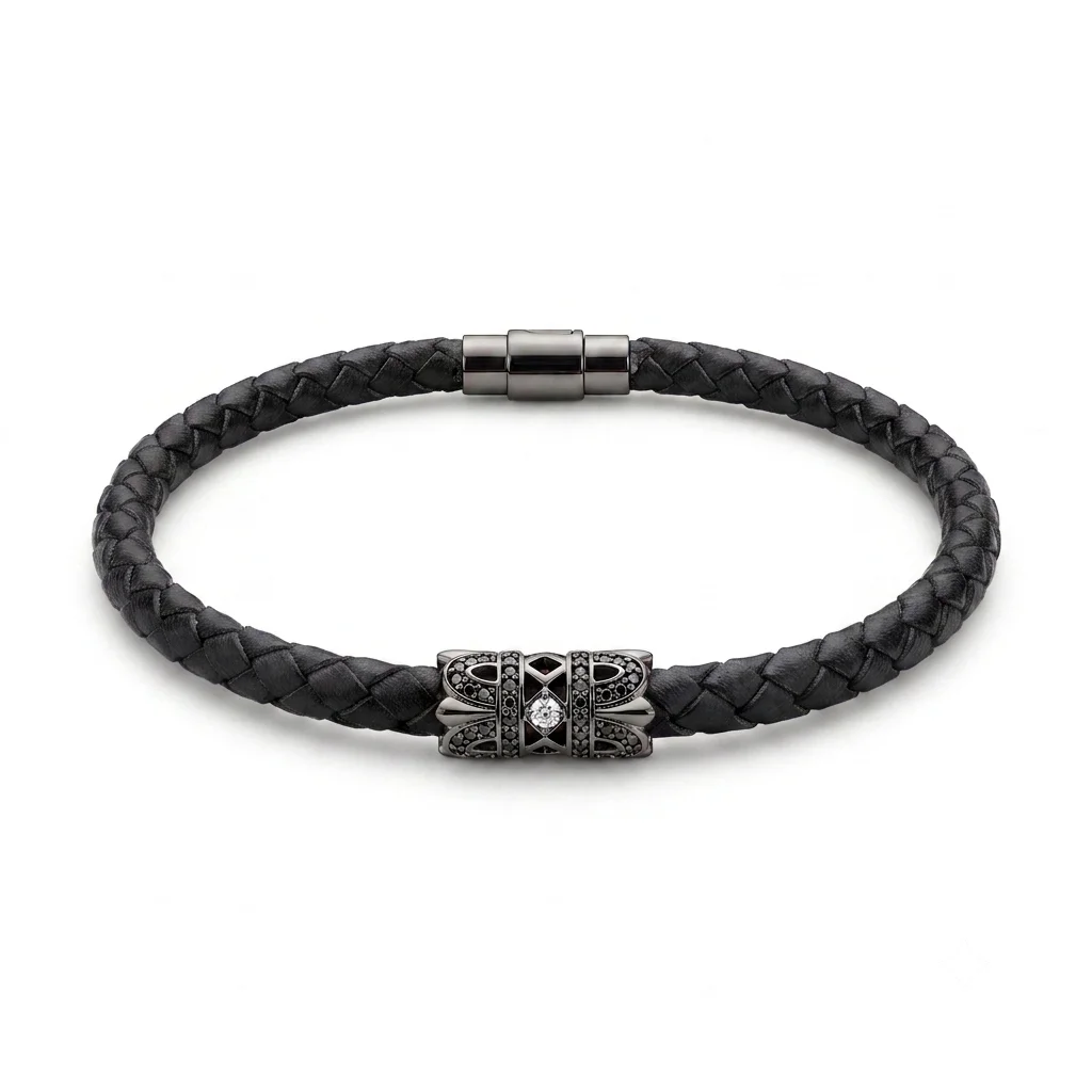 Bracelet Saphir Noir